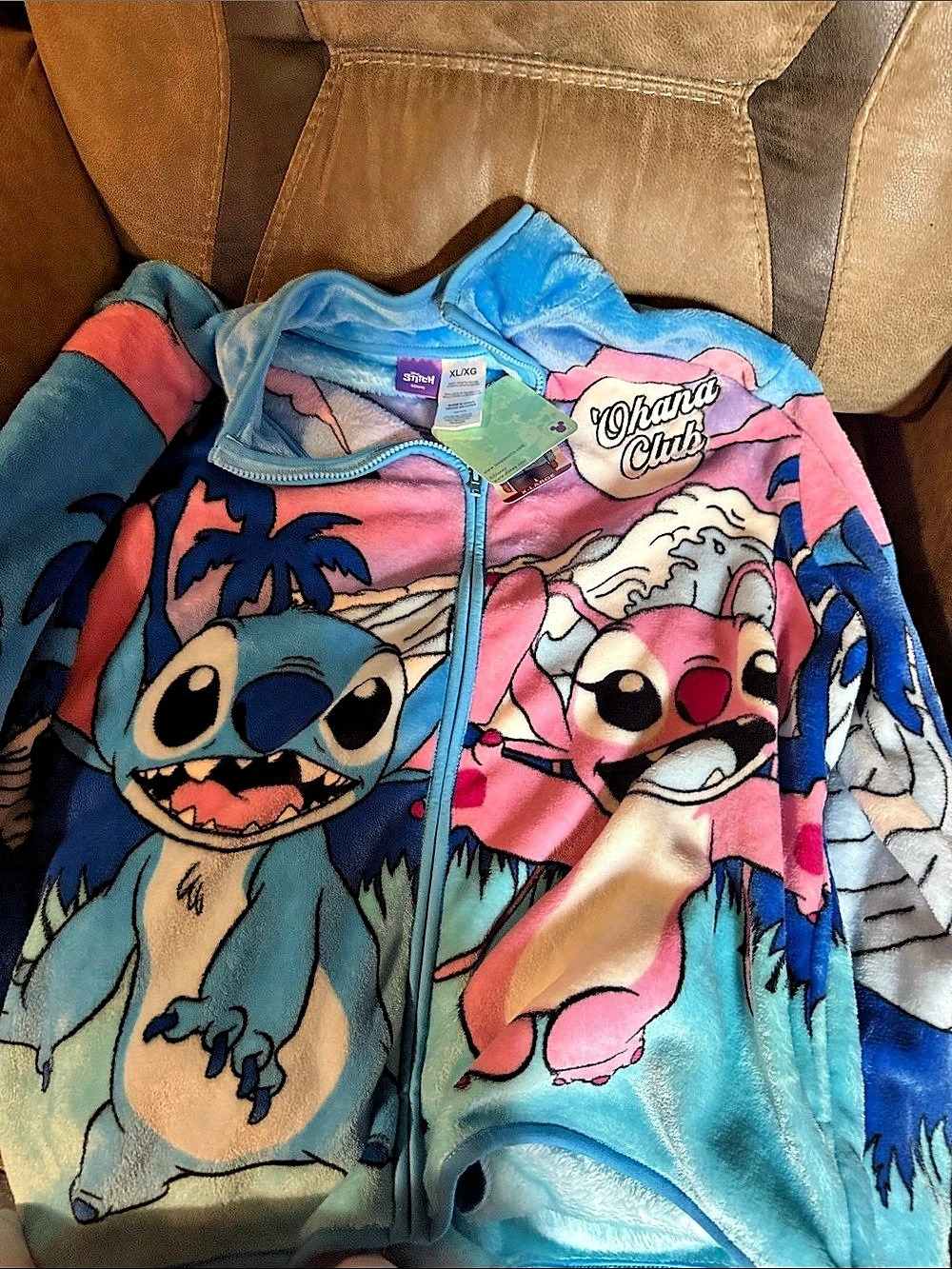 Disney Stitch & Angel Women’s XL Jacket